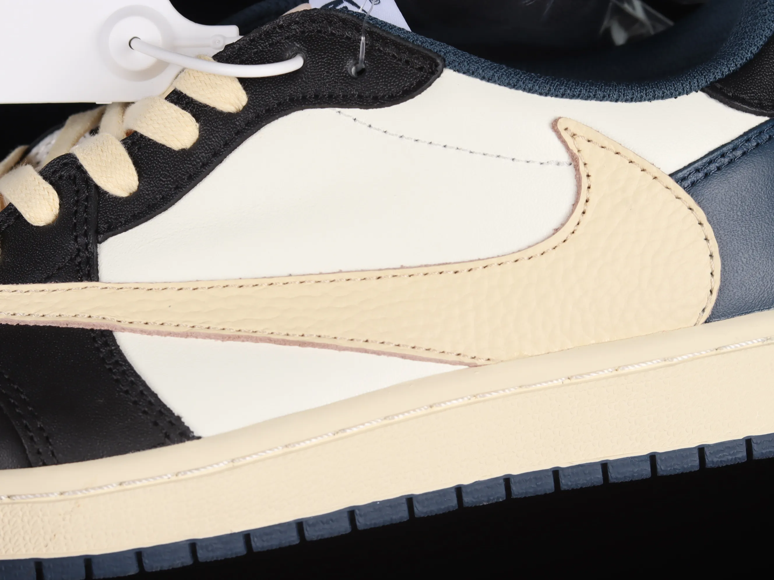 All Categories Air Jordan Jordan Series Basketball Shoes Air Jordan 1 Low Travis Scott x Air Jordan 1 Low OG AJ1 Joe 1 Deep Sea Blue Color Undercut DM7866-400